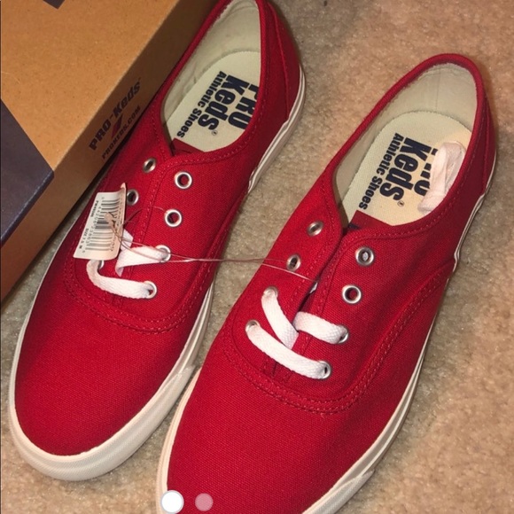 red keds tennis shoes
